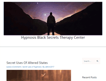 Tablet Screenshot of hypnosisblacksecrets.com